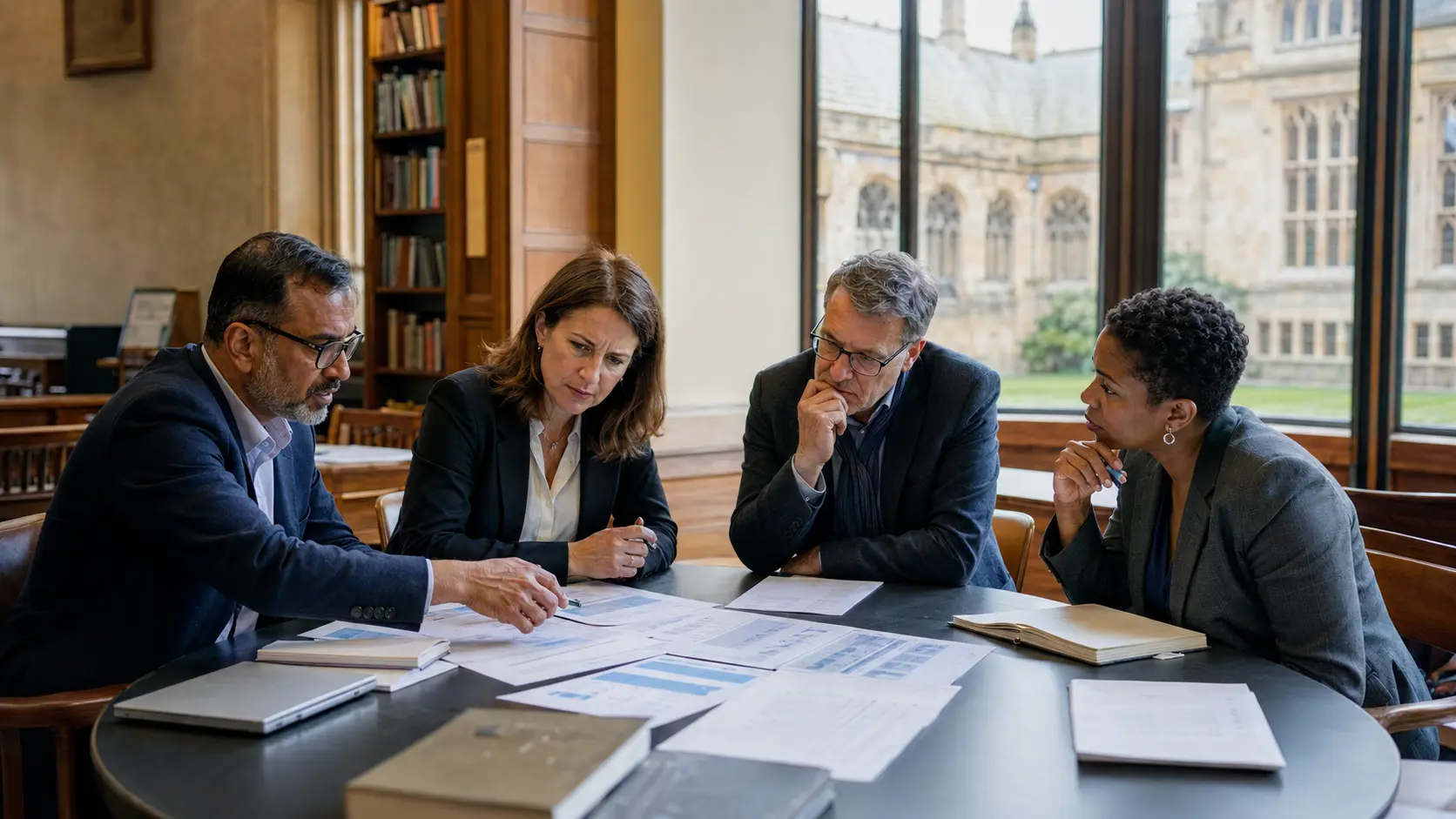 Research and research operations professionals working together